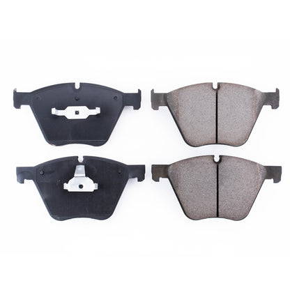 PowerStop Power Stop 2010 BMW 550i GT xDrive Front Z17 Evo Ceramic Brake Pad w/Hardware