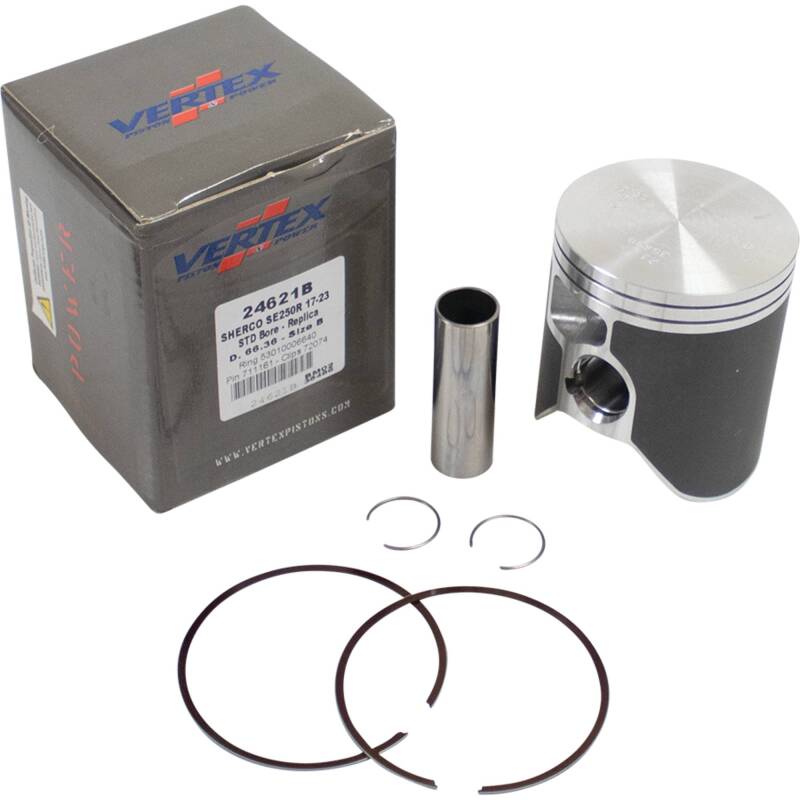 Vertex Pistons Vertex Piston 17-24 Sherco SE-R 250 250cc Cast Replica Piston Kit