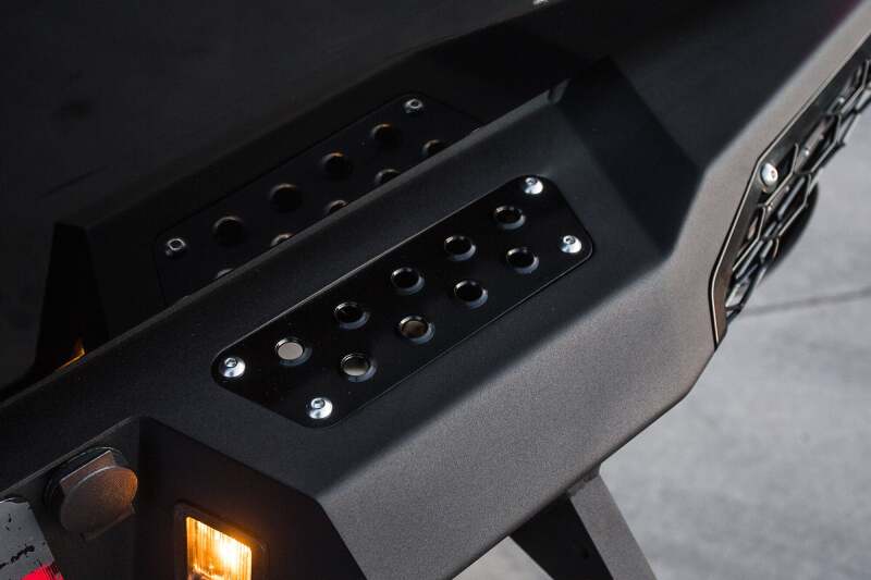 Addictive Desert Designs 17-18 Ford F-150 Raptor HoneyBadger Rear Bumper w/ 10in SR LED Mounts