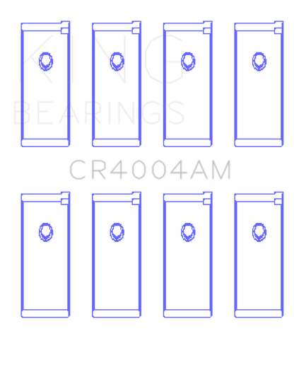 King Engine Bearings Isuzu 4Xc1/4Xc1T (Size +0.25mm) Connecting Rod Bearing Set