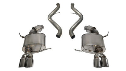 CORSA Performance Corsa 2008-2012 BMW M3 Convertible E93 Polished Sport Cat-Back Exhaust