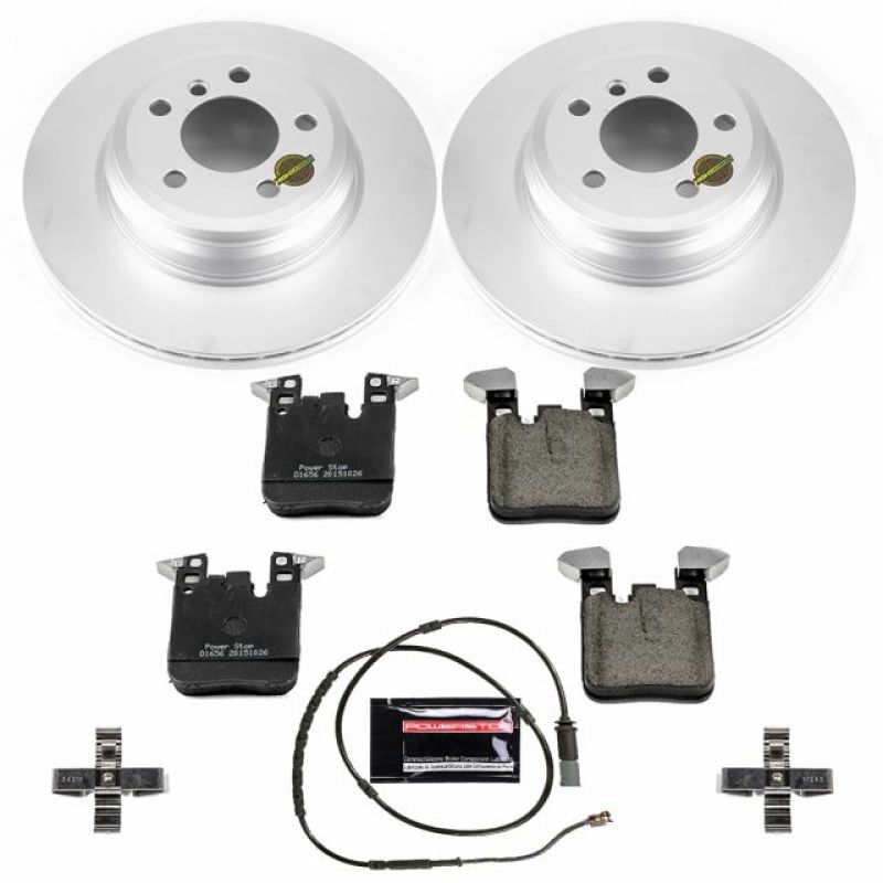 PowerStop Power Stop 17-19 Buick LaCrosse Rear Z17 Evolution Geomet Coated Brake Kit