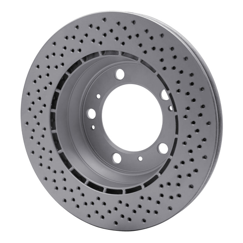 DFC 00-08 Porsche Cayman Rear Drilled GeoSPEC Coated Rotor