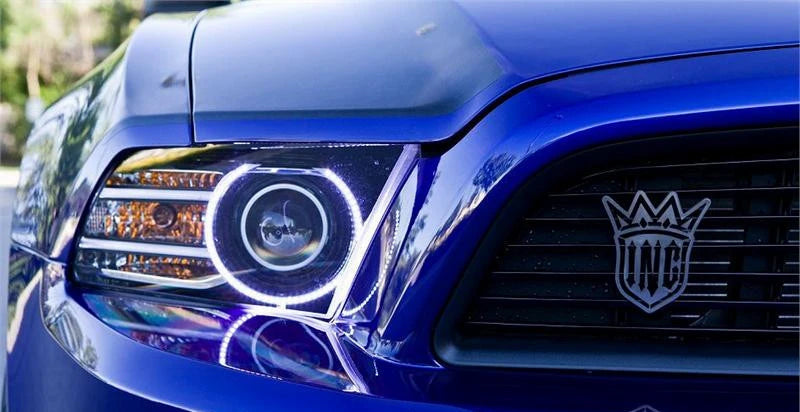 ORACLE Lighting Oracle 13-14 Ford Mustang LED Projector Headlight Halo Kit - Green