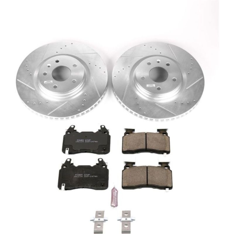 PowerStop Power Stop 14-19 Chevrolet Corvette Front Z23 Evolution Sport Brake Kit
