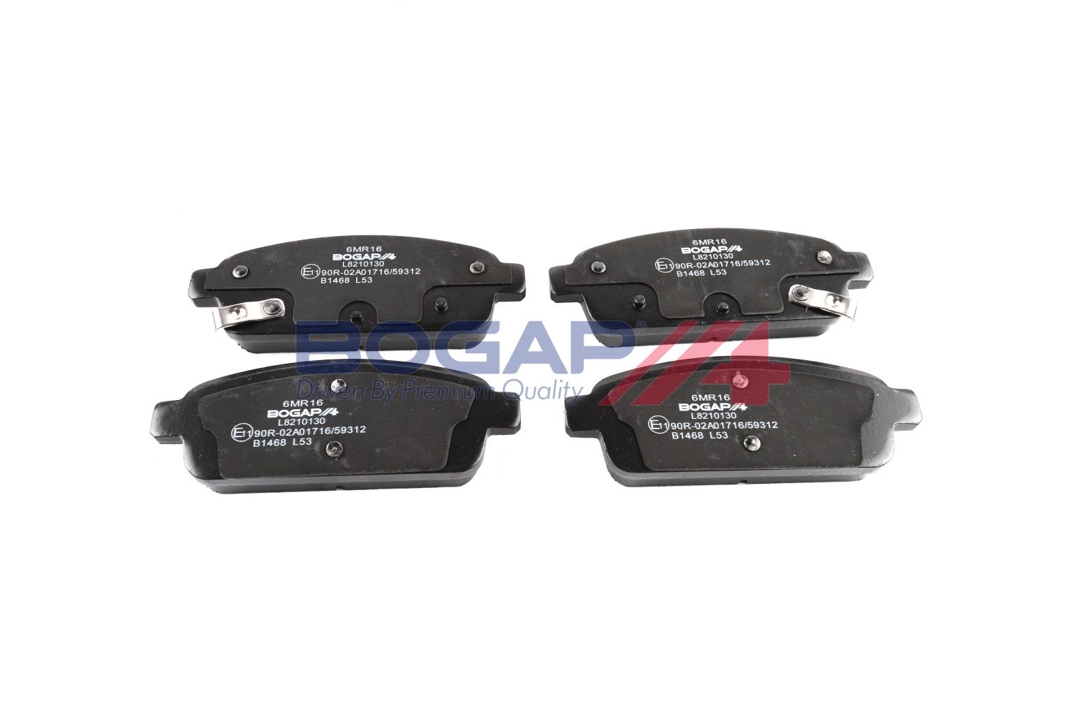 BOGAP L8210130 Brake Pad Set, Disc Brake