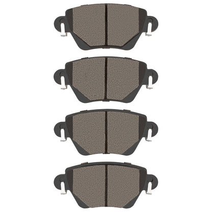DFC 01-04 Ford Mondeo (Mexico) Rear 5000 Advanced Low Metallic Brake Pads