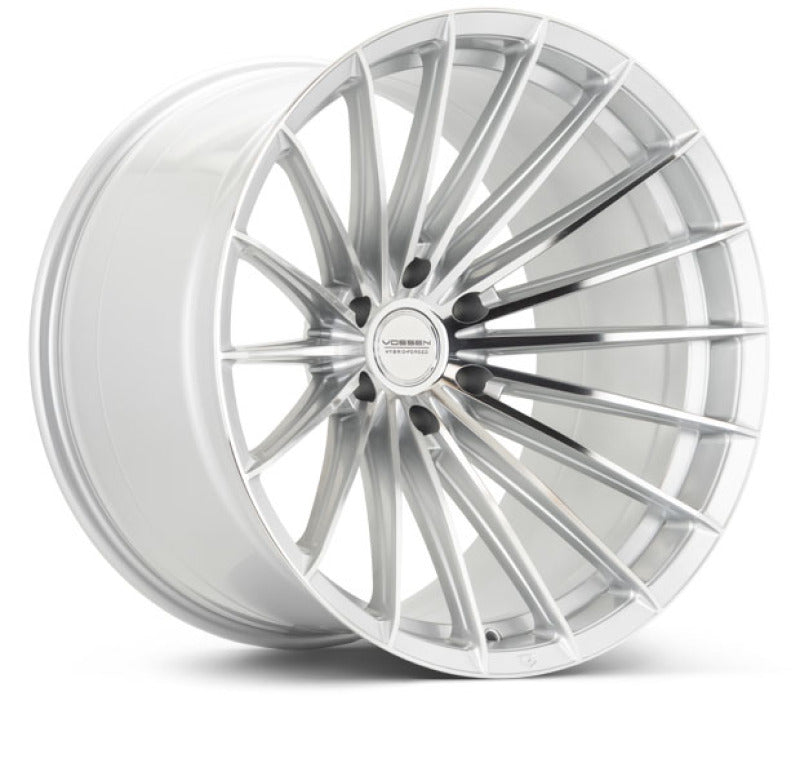 Vossen HFX-4 18x9 - 6x135 - ET0 - Super Deep - 87.1 - Silver Polished Wheel