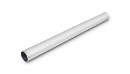 Vibrant 1in O.D. Universal Aluminum Tubing (18in Long Straight Pipe) - Polished