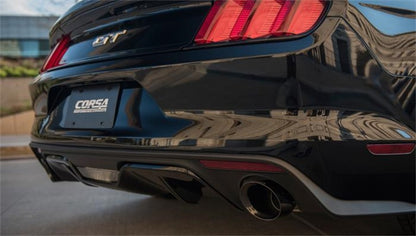 CORSA Performance Corsa 2015-2017 Ford Mustang GT Convertible 5.0L V8 Black Xtreme Dual Rear Exit Exhaust