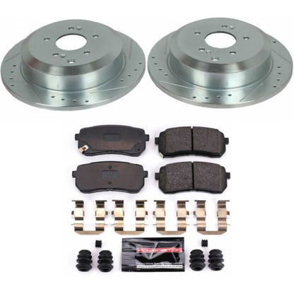 PowerStop Power Stop 07-12 Hyundai Veracruz Rear Z23 Evolution Sport Brake Kit