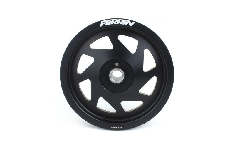 Perrin Performance PERRIN 19-21 Subaru WRX / 16-18 Forester / 15-19 Legacy Lightweight Crank Pulley - Black