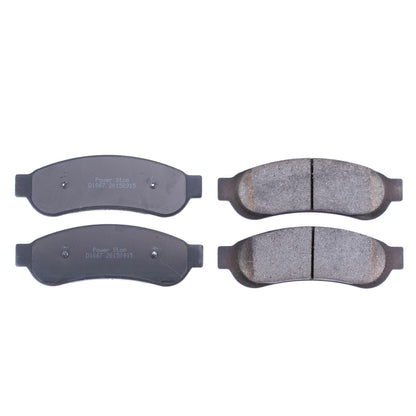 PowerStop Power Stop 07-10 Ford F-250 Super Duty Rear Z16 Evolution Ceramic Brake Pads