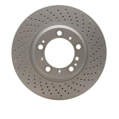 DFC 99-23 Porsche 911 Right Rear Drilled GeoSPEC Coated Rotor