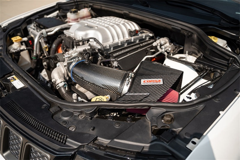 CORSA Performance Corsa 20-25 Dodge Durango SRT Hellcat Carbon Fiber Air Intake w/ DryTech 3D No Oil Filter
