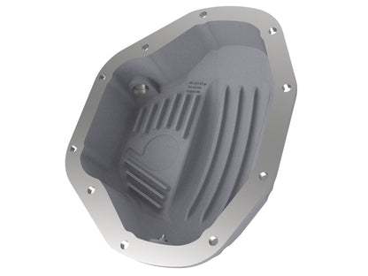 aFe Rear Differential Cover (Raw; Street Series); Dodge Diesel Trucks 94-02 L6-5.9L (td)