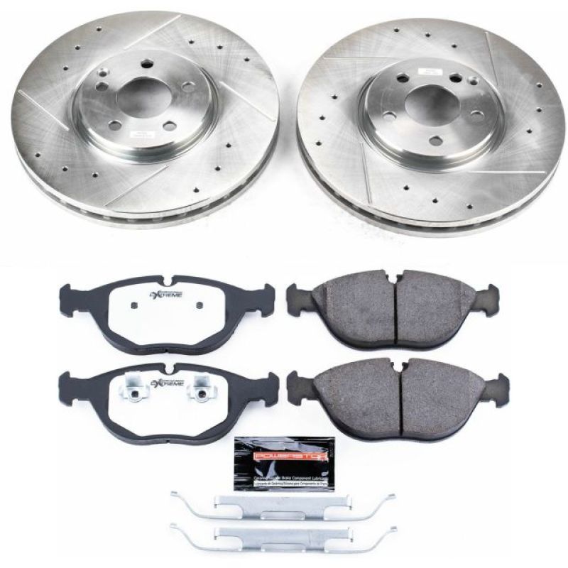 PowerStop Power Stop 04-05 Mercedes-Benz E500 Front Z26 Street Warrior Brake Kit