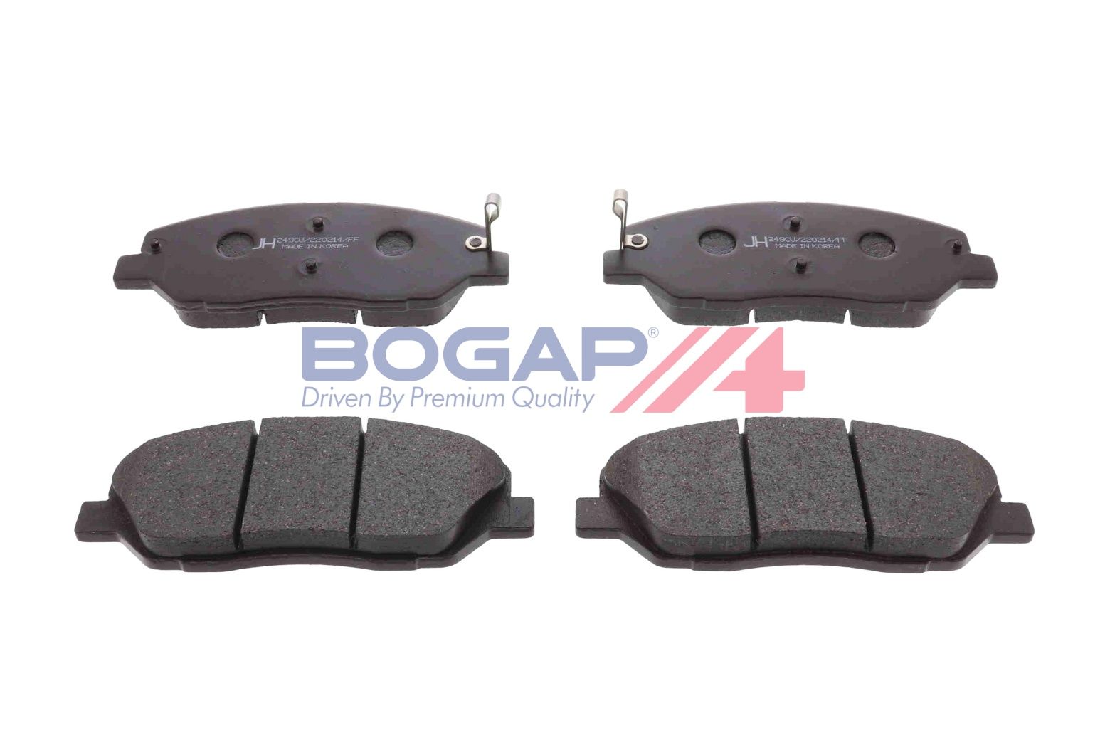 BOGAP Y8210215 Brake Pad Set, Disc Brake