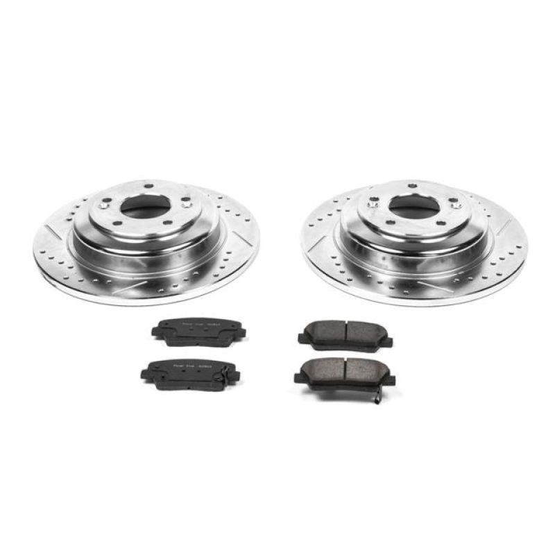 PowerStop Power Stop 10-16 Hyundai Genesis Coupe Rear Z23 Evolution Sport Brake Kit