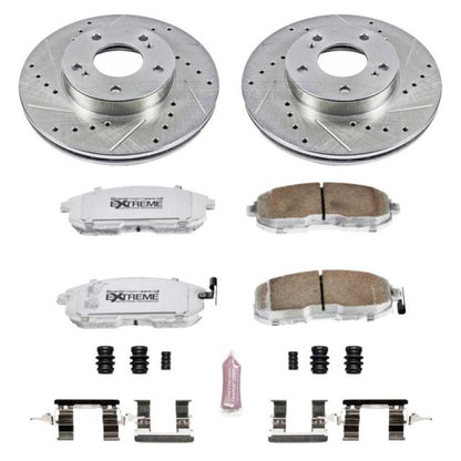 PowerStop Power Stop 96-99 Infiniti I30 Front Z26 Street Warrior Brake Kit