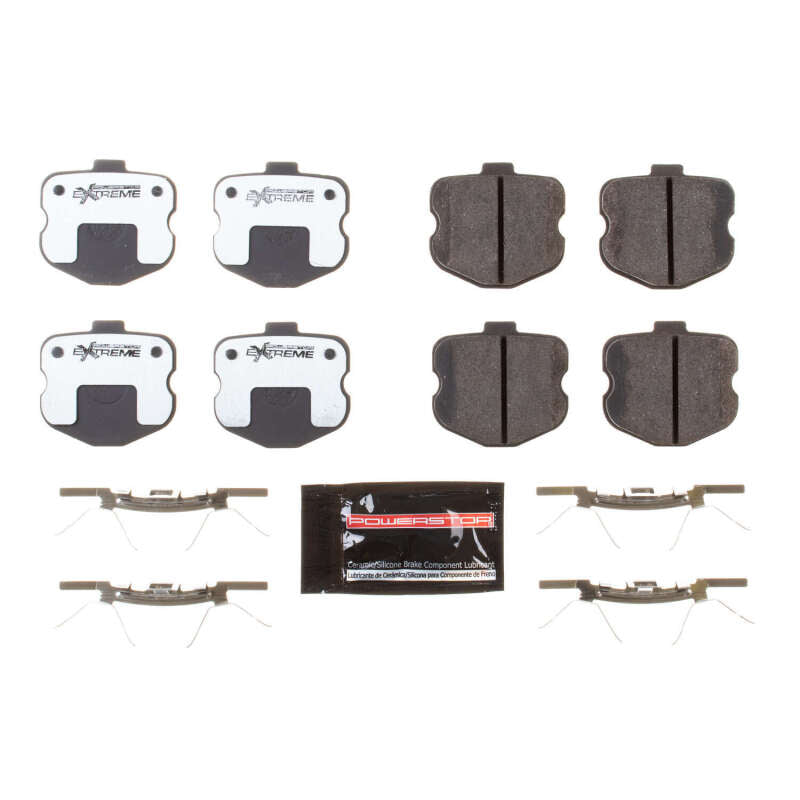 PowerStop Power Stop 06-13 Chevrolet Corvette Rear Z26 Extreme Street Brake Pads w/Hardware