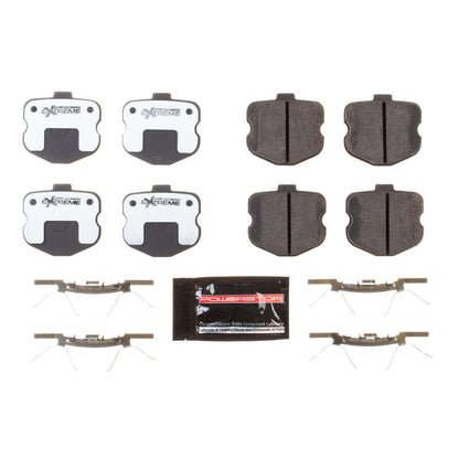 PowerStop Power Stop 06-13 Chevrolet Corvette Rear Z26 Extreme Street Brake Pads w/Hardware