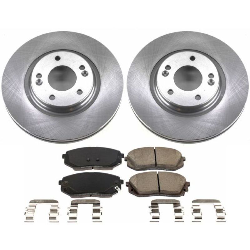 PowerStop Power Stop 16-19 Hyundai Sonata Front Autospecialty Brake Kit