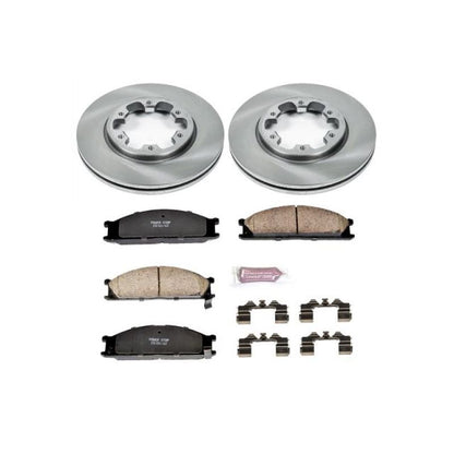 PowerStop Power Stop 86-94 Nissan D21 Front Autospecialty Brake Kit