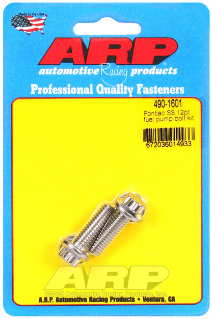 ARP Pontiac SS 12pt Fuel Pump Bolt Kit