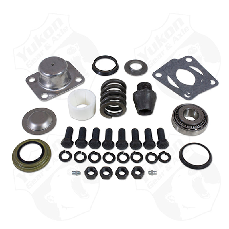 Yukon Gear & Axle Yukon Gear Replacement King-Pin Kit For Dana 60 - One Side (Pin/Bushing/Seals/Bearings/Spring/Cap)