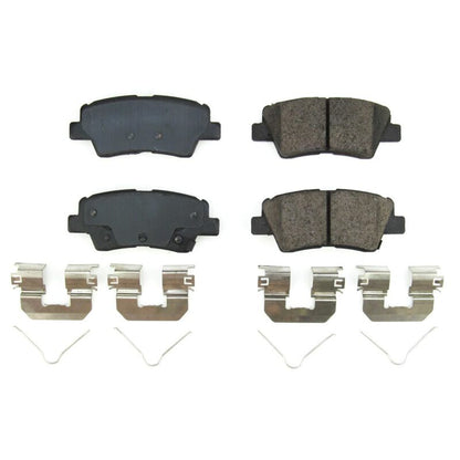 PowerStop Power Stop 19-21 Hyundai Nexo Rear Z17 Evo Ceramic Brake Pads w/Hardware