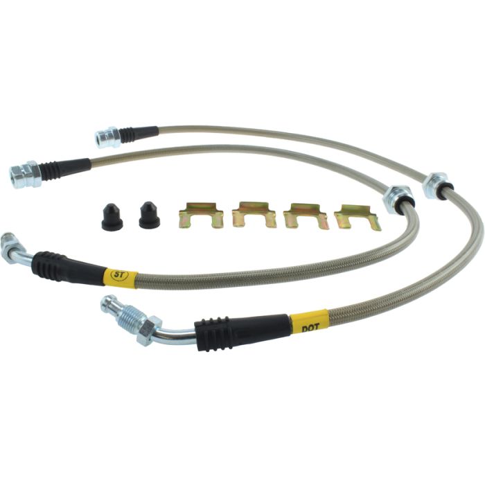 StopTech 950.33013 - Stainless Steel Brake Lines; Front