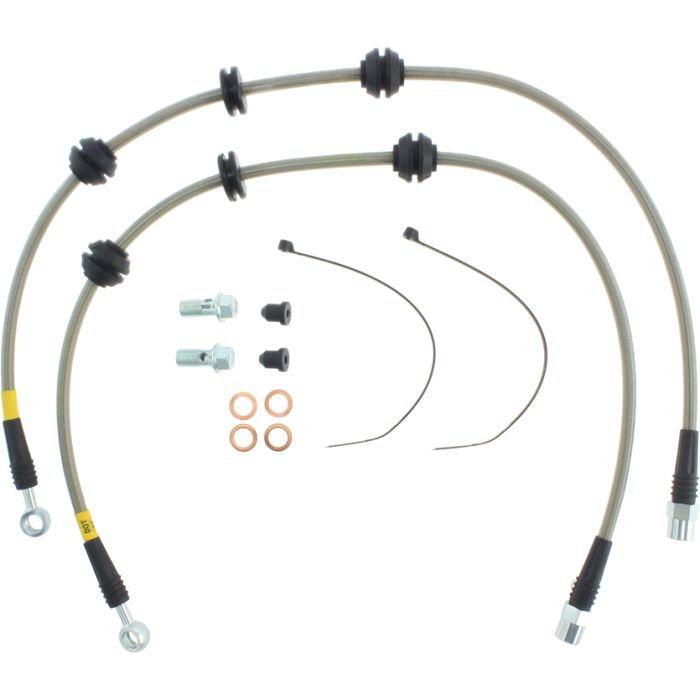 StopTech 950.34031 - Stainless Steel Brake Lines; Front