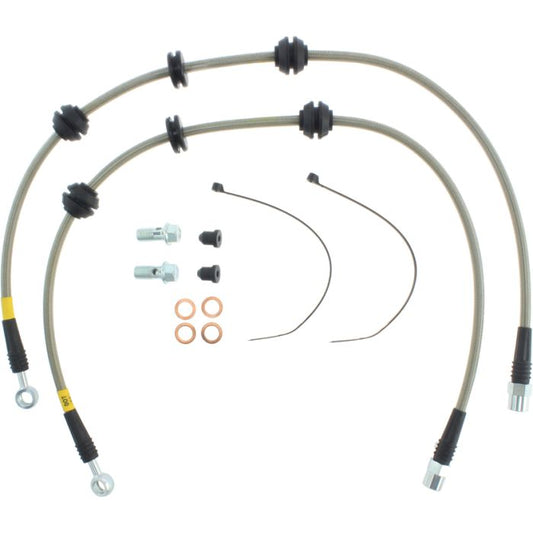 StopTech 950.34031 - Stainless Steel Brake Lines; Front