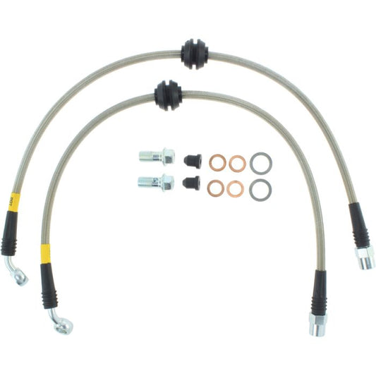 StopTech 950.34034 - Stainless Steel Brake Lines; Front