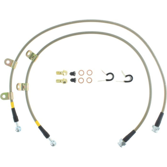 StopTech 950.42012 - Stainless Steel Brake Lines; Front