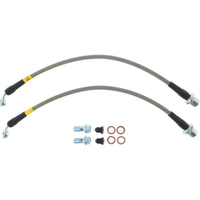 StopTech 950.44003 - Stainless Steel Brake Lines; Front