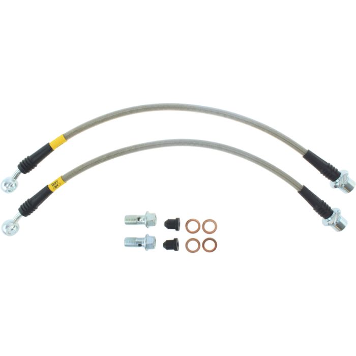 StopTech 950.44504 - Stainless Steel Brake Lines; Rear