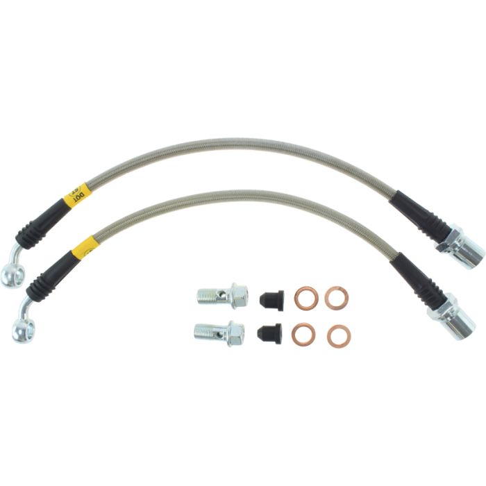 StopTech 950.44506 - Stainless Steel Brake Lines; Rear