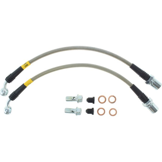 StopTech 950.44506 - Stainless Steel Brake Lines; Rear