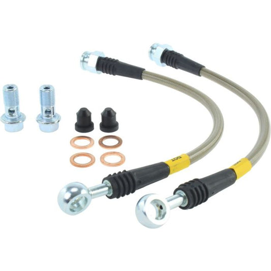 StopTech 950.45509 - Stainless Steel Brake Lines; Rear