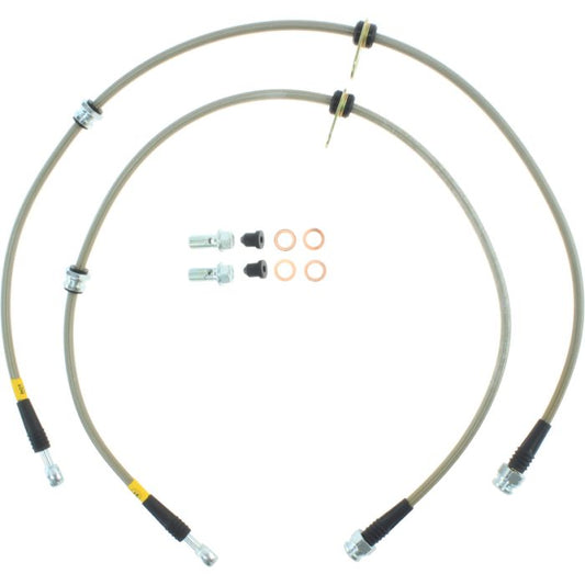 StopTech 950.46007 - Stainless Steel Brake Lines; Front