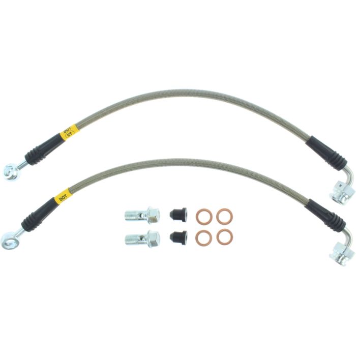 StopTech 950.46504 - Stainless Steel Brake Lines; Rear