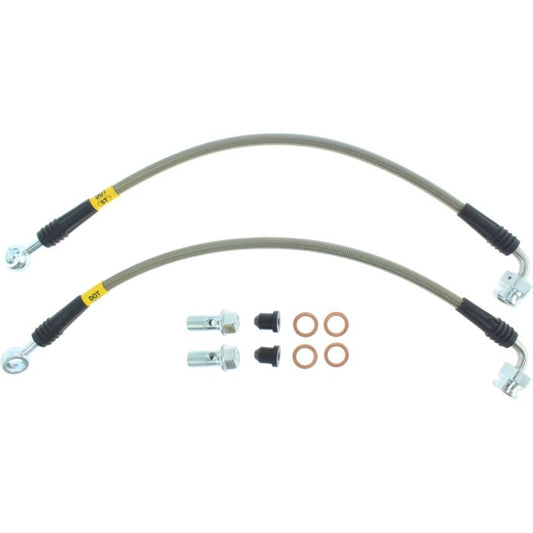 StopTech 950.46504 - Stainless Steel Brake Lines; Rear