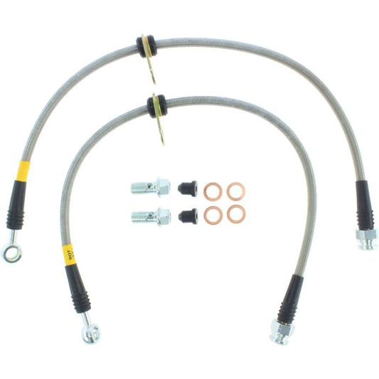 StopTech 950.46508 - Stainless Steel Brake Lines; Rear