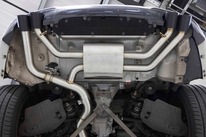 Dinan 18-25 BMW X3 M40i/X4 M40i (G01/G02) Valved Catback Exhaust System - Polished Tips