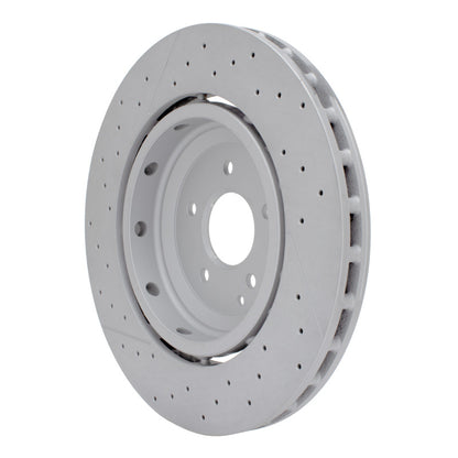 DFC 06-11 Mercedes-Benz SLK55 AMG Front Drilled and Slotted Hi-Carbon Alloy Geomet Coated Rotor