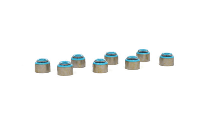 BLOX Racing Honda 5.5mm Valve Stem Seals Blue FKM - Set of 16 (Fits Both Intake & Exhaust)
