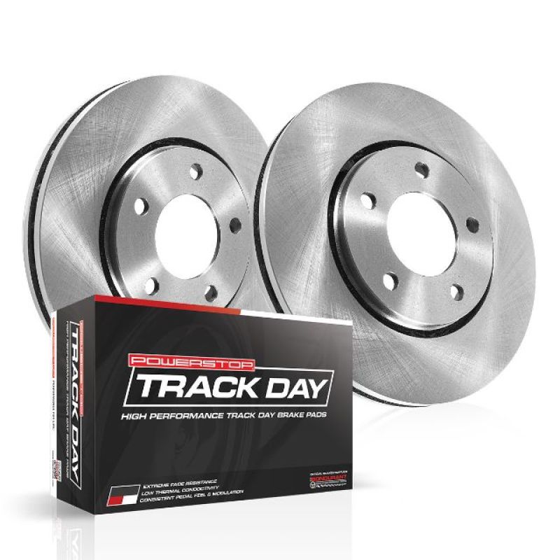 PowerStop Power Stop 11-14 Ford Mustang Front Track Day Brake Kit