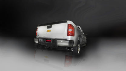 CORSA Performance Corsa 2011-2013 GMC Sierra Ext. Cab/Std. Bed 1500 6.2L V8 Black Sport Cat-Back Exhaust